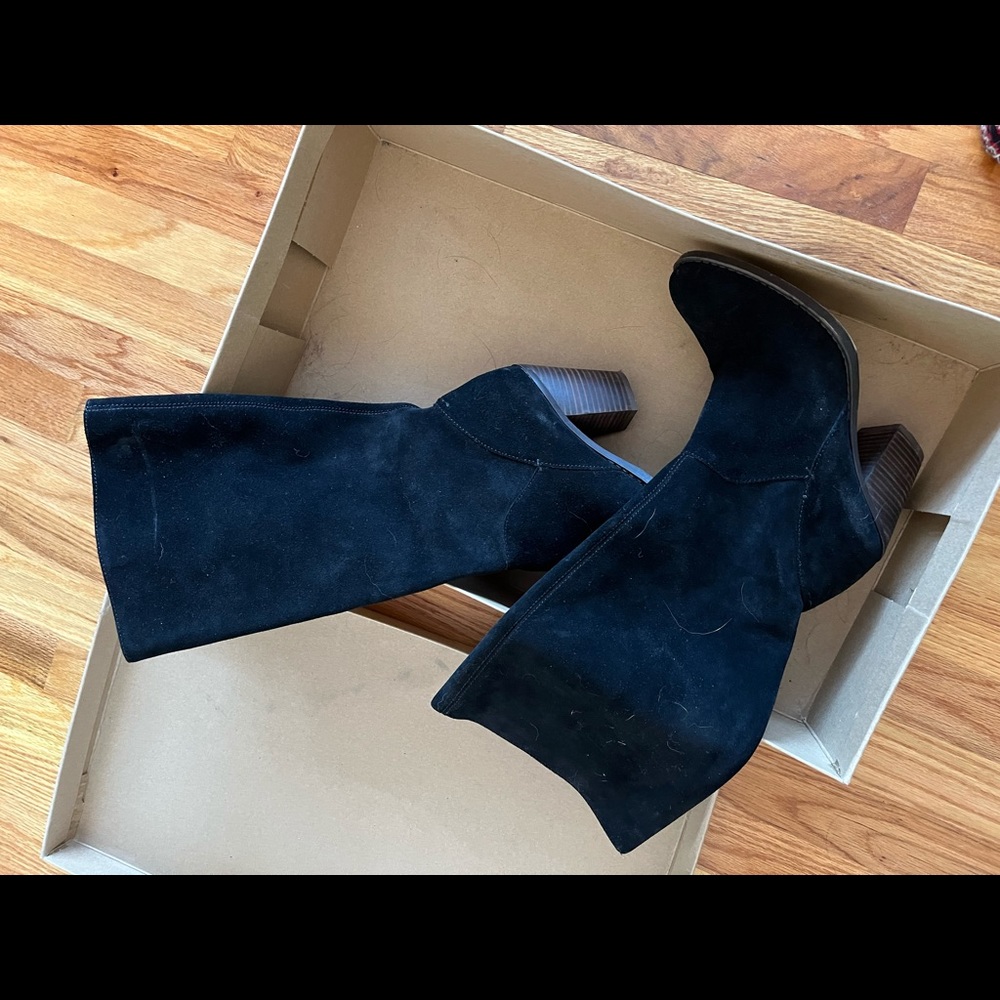 Lucky brand suede boots